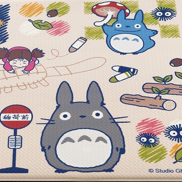 [ immediate payment ]...!. repairs simple Tonari no Totoro. PVC long mat [....] 45×120cmsenko- kitchen mat Ghibli 
