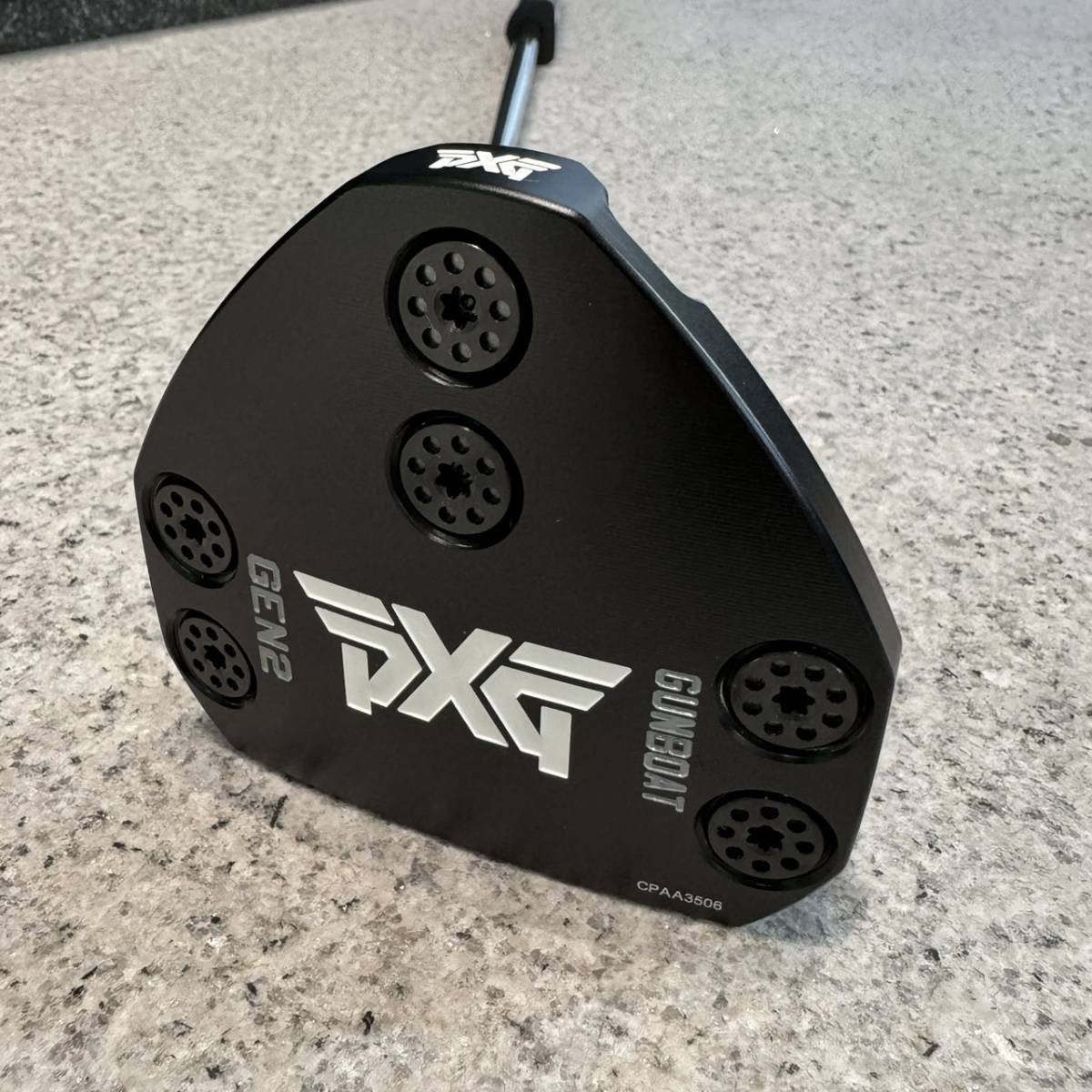 PXG ピーエックスジー ガンボート GUNBOAT GEN パター 34インチ ゴルフパター ブラック 黒色 新品未使用_画像1