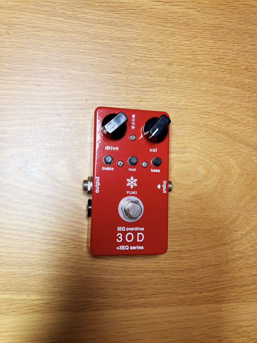 [美品] yuki 3OD Three EQ Overdrive ユキ オーバードライブ_画像2