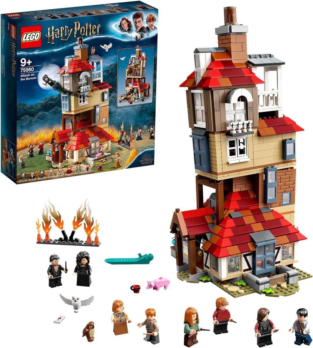 LEGO 75980 Harry Potter .. hole. .. we z Lee. house long. house Lego 