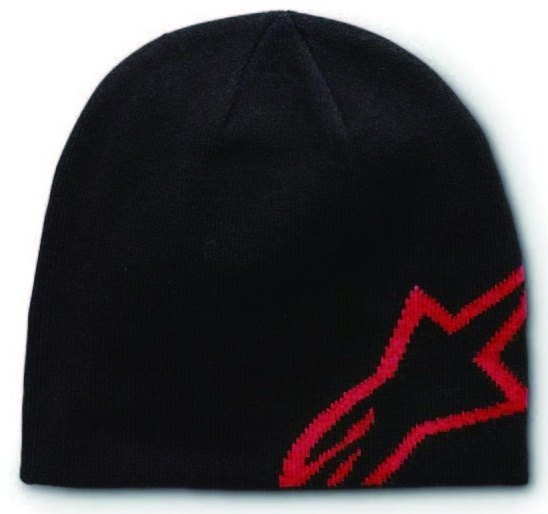 Alpinestars Corp Shift Beanie 1036-81023 Beanie Hat Black/Red Free Size