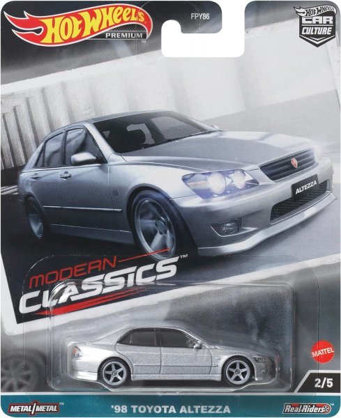 即決☆☆'98 トヨタ アルテッツァ TOYOTA ALTEZZA カーカルチャー モダン・クラシックス HKC66 プレミアムモデル HOT WHEELS_画像1