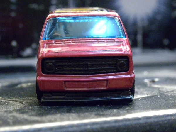 即決☆☆ルース CUSTOM '77 DODGE VAN HW ART CARS ホットウィール Hot Wheels☆_画像3