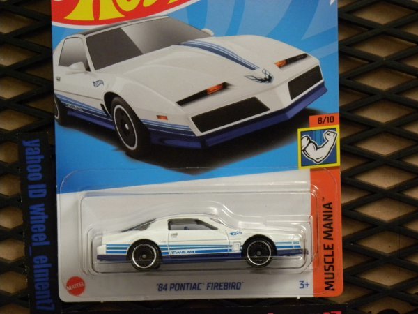 即決☆☆'84 PONTIAC FIREBIRD MUSCLE MANIA  ポンティアック ファイアーバード ホットウィール Hot Wheelsの画像1