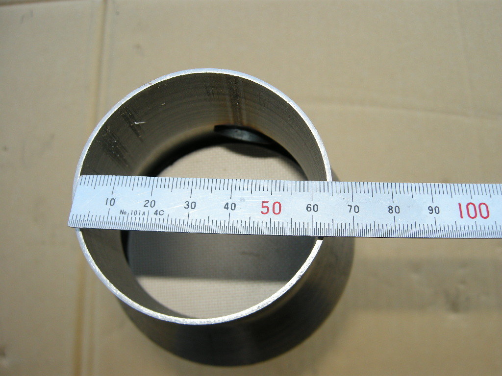  высокий поток катализатор для замены катализатор неоригинальный товар 400 cell O2 сенсор Boss есть диаметр 100mm(4~)x общая длина 285mm(11.5~) диаметр трубы 63mm(2.5~)