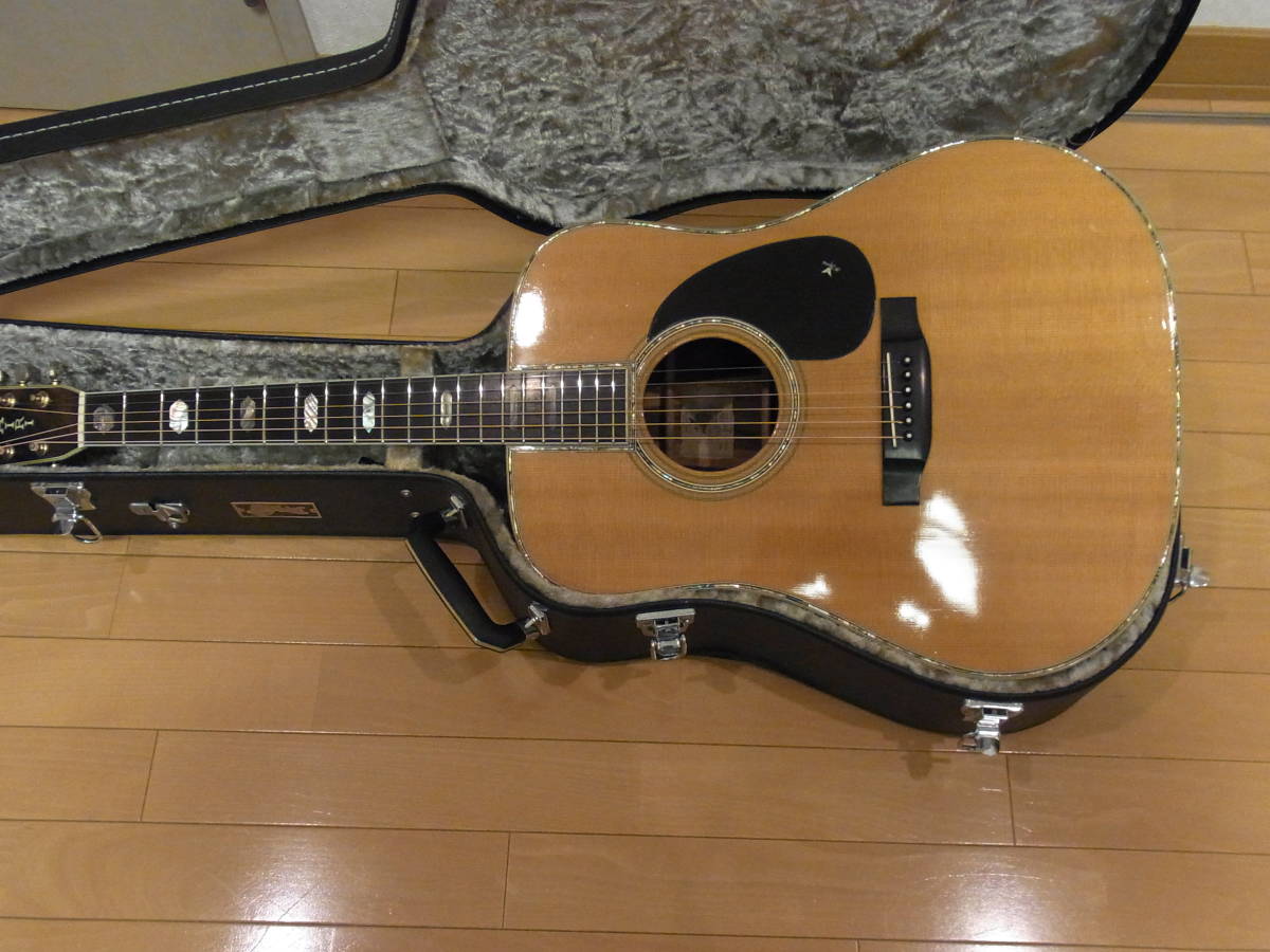 K.YAIRI アコースティックギターYW-1000 1980年製フレット擦り合わせ