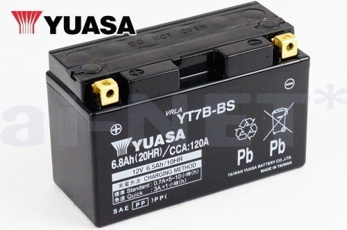 1年保証 充電済み ユアサバッテリー YT7B-BS シグナスX XC125_画像2