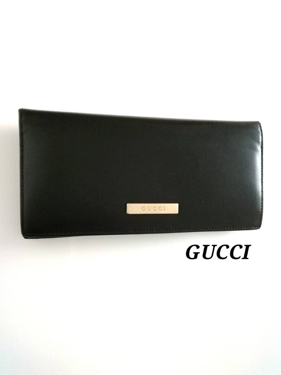 GUCCI グッチ レザー ロゴプレート 長財布|Yahoo!フリマ(旧 GUCCI グッチ レザー ロゴプレート 長財布|Yahoo!フリマ(旧
