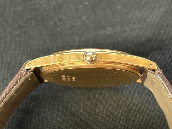 ◆メンズ腕時計◆シチズン CITIZEN★エクシード 薄型ドレスウォッチ 18K 4-796977 Y クォーツ★動作品 USED★全文を必ずお読みください◆_画像4