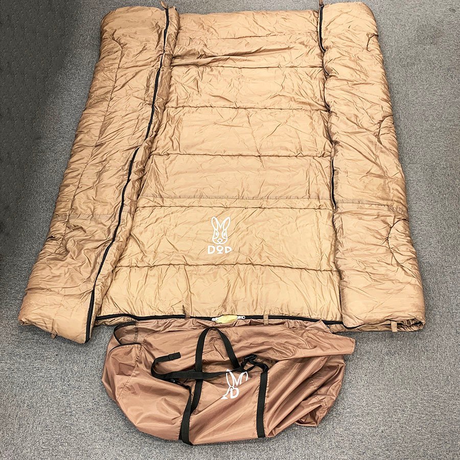 DOD ディーオーディー わがやのシュラフ S4-511 FAMILY’s SLEEPING BAG 40秒で片付け可能な4人家族用寝袋 [M10824]_画像3