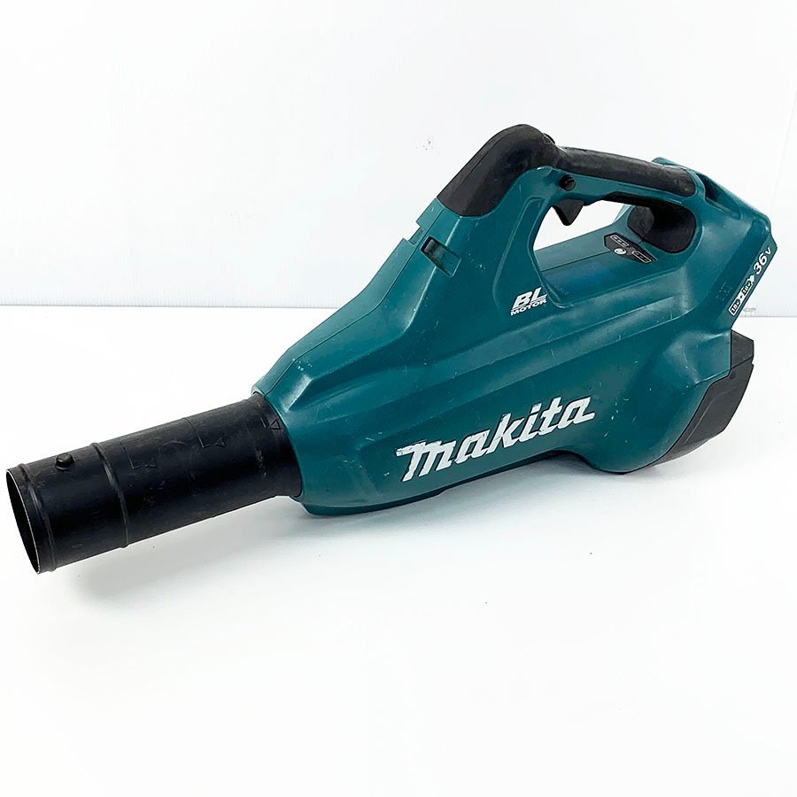 makita マキタ 充電式ブロワ 集塵機 集じん機 18V+18V MUB362D？ 型番不明 本体のみ◆ロングノズル/ショルダーベルト欠品 [M10647]_画像1