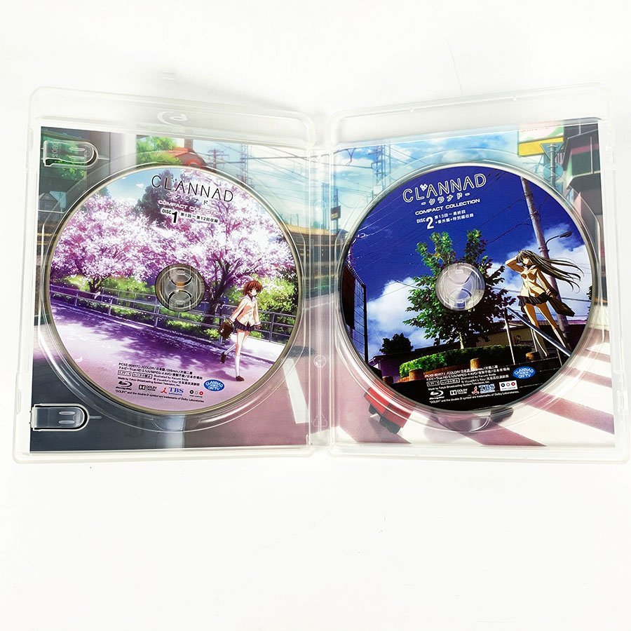 CLANNAD クラナド コンパクト・コレクション Blu-ray 初回限定生産 ブルーレイ [R12301]_画像3