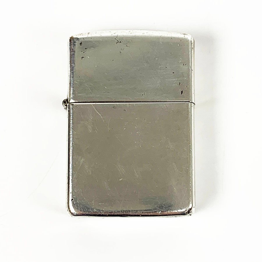 ZIPPO ジッポ STERLING スターリングシルバー 1991 斜め書体 ライター 火花OK [U11644]_画像2