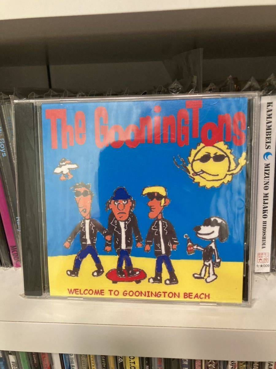 The Gooningtons 「Welcome To Goonington Beach 」CD punk pop melodic ergs ramones steinways queers lillingtons teenage bottlerocket_画像1