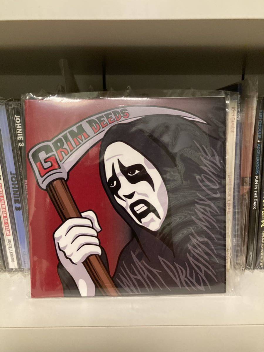 Grim Deeds [What Dreams May Come]CD punk pop melodic ramones mutant pop queers screeching weasel riverdales teenage bottlerocket