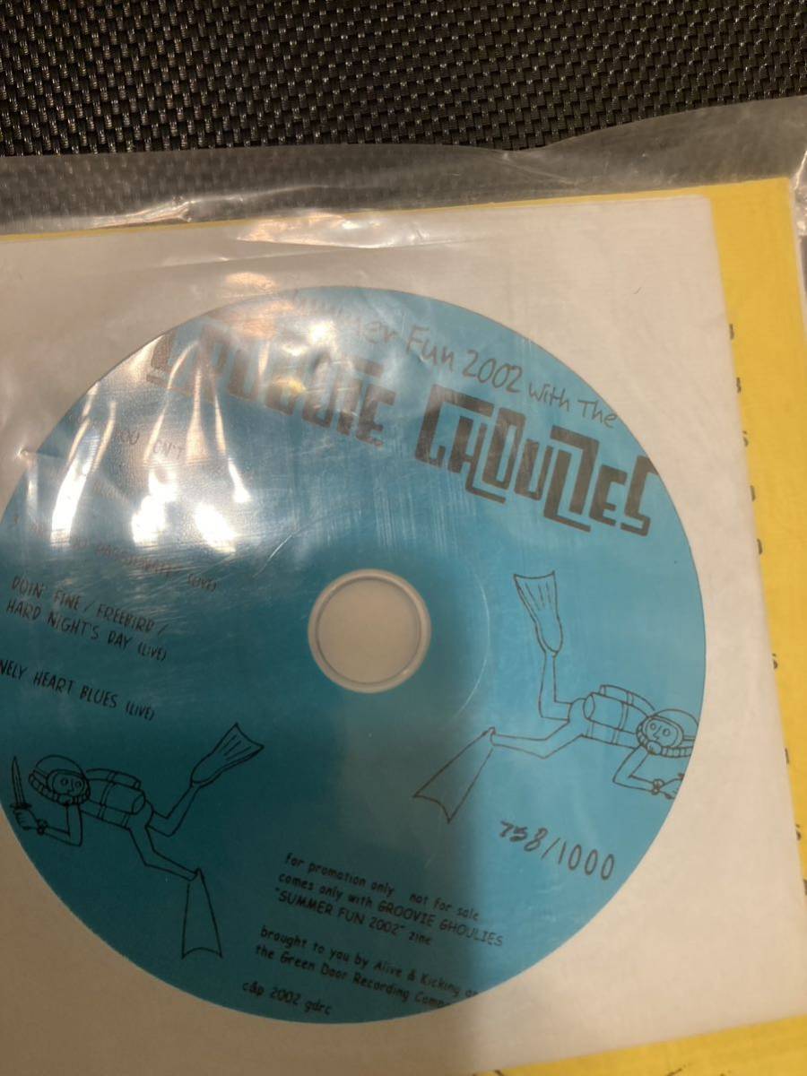 Groovie Ghoulies 「Summer Fun 2002 」CD Zine付き　ナンバリング入り　punk pop melodic lookout ramones queers stardumb kepi rock_画像6