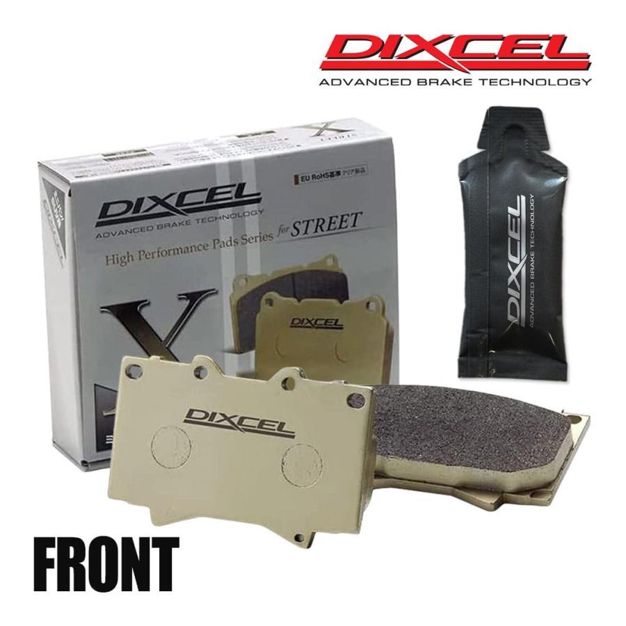 DIXCEL ディクセル ブレーキパッド X フロント 左右 グリース付き CHRYSLER/JEEP PATRIOT MK7420/MK74 341216