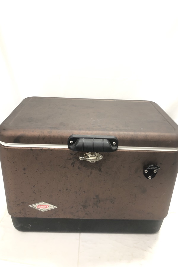 [ free shipping ] Tokyo )Coleman Coleman steel belt cooler-box 54QT coffee 