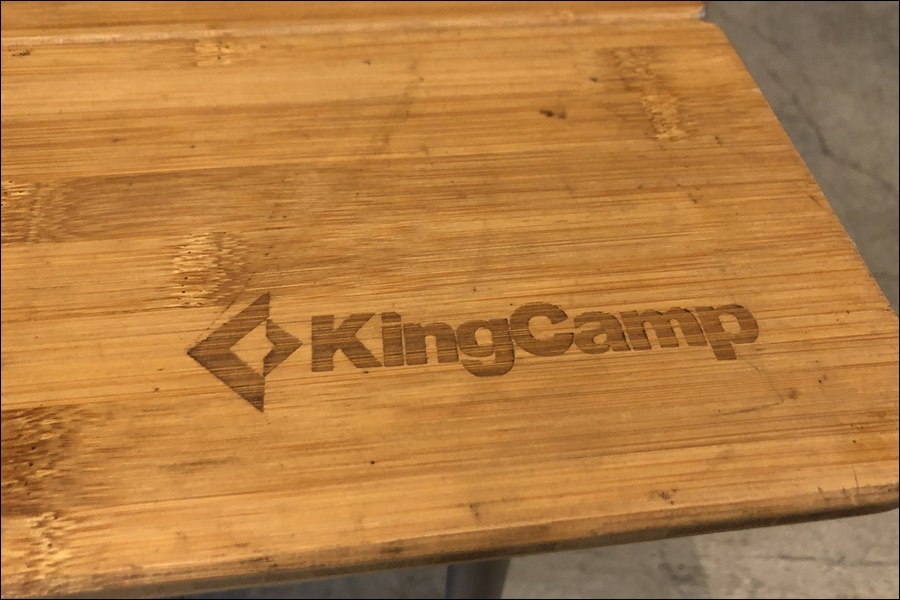 【送料無料】東京)◇King Camp キングキャンプ バンブーテーブルL KC3953の画像4