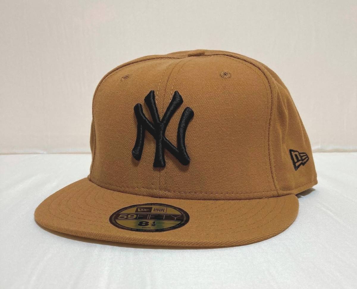 New Era ニューエラ MLB New York Yankees ヤンキース 59FIFTY Fit キャップ サイズ 8 1/2 リア Classic._画像1