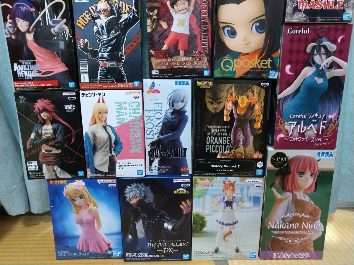 プライズ フィギュア まとめ売り ワンピース チェンソーマン ヒロアカ プライズ フィギュア まとめ売り ワンピース チェンソーマン ヒロアカ