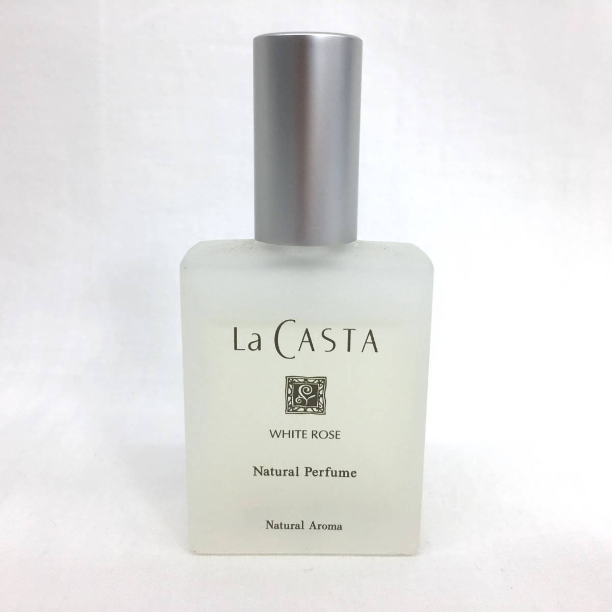 T2447 La CASTA ホワイトローズ ナチュラル パフューム 25ml 箱付 残量