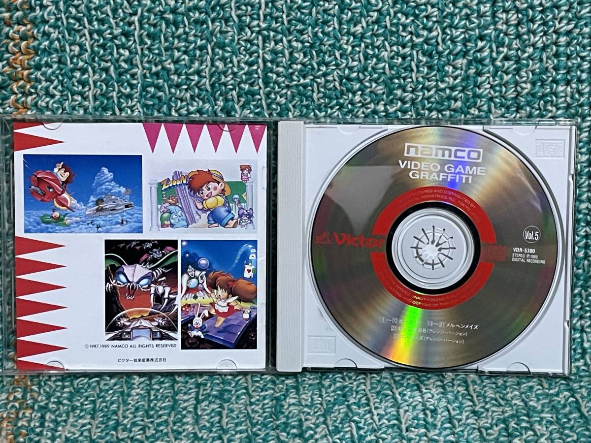 CD 2枚セット namco ナムコ ビデオ ゲーム グラフィティ VOL.4 VOL.5 VIDEO GAME GRAFFITI ギャラガ ベラボーマン VOL.2 VOL.3 ゲーム音楽_画像9