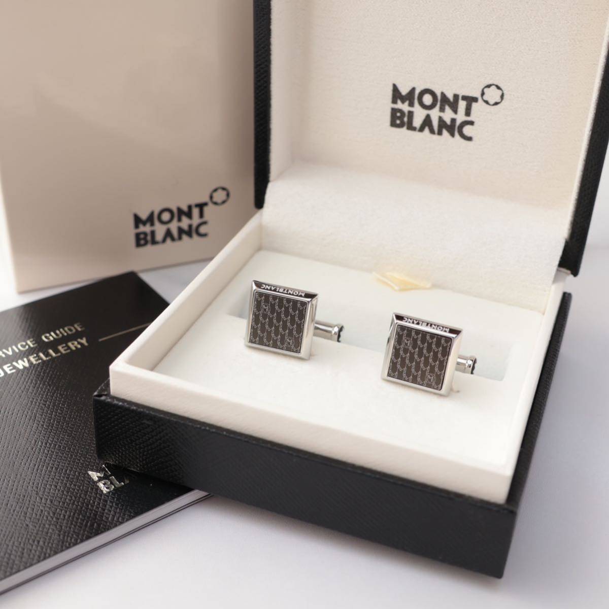 未使用 MONTBLANC モンブラン カフス カフリンクス MB112994 シグネチャー_画像1