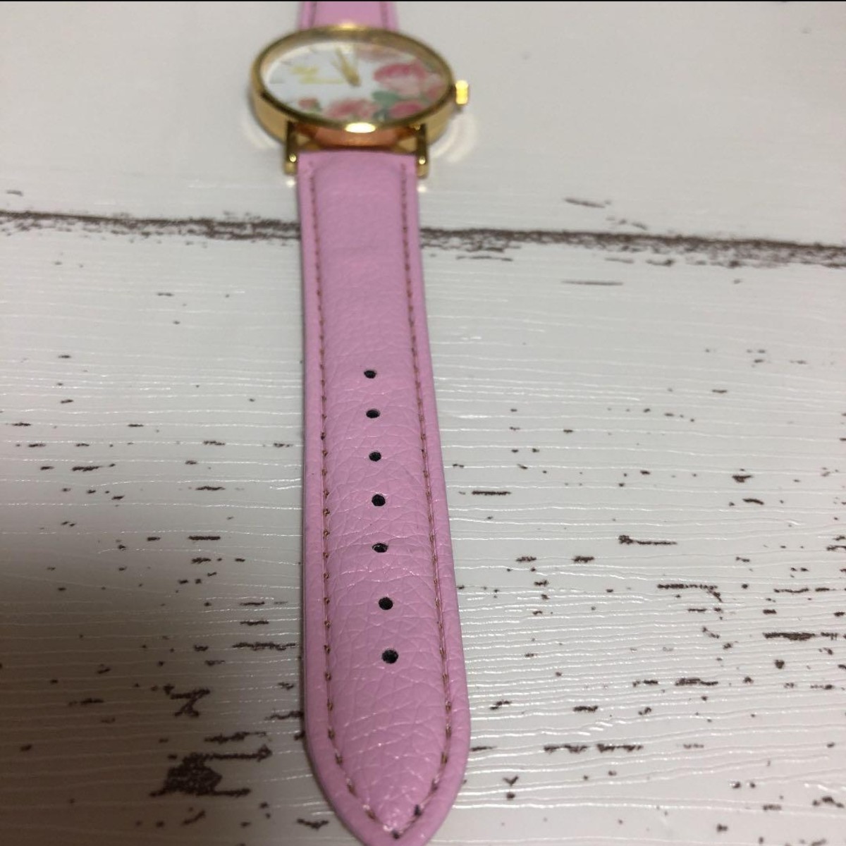 A41 新品 腕時計 ピンク 時計 薔薇 ばら アナログ アクセサリー ファッション雑貨 小物 レディース _画像6
