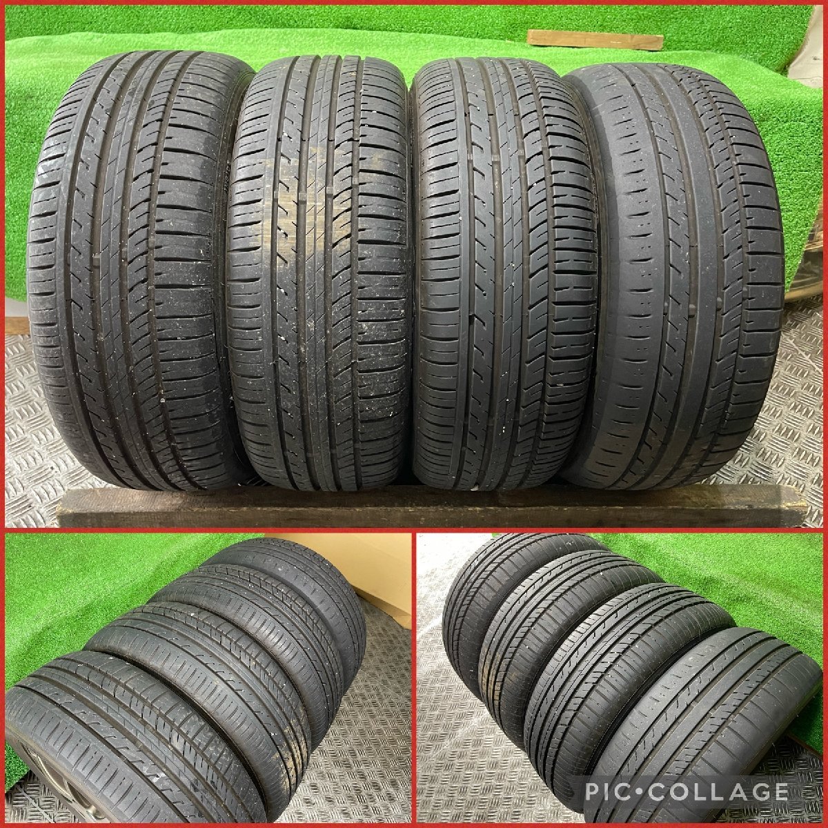 X-CROSS SPEED 15インチ 6.0J +43 PCD100 4H【185/55R15】ZEETEX 2021年製 5分山 夏 ラジアルタイヤ付4本セット！の画像8