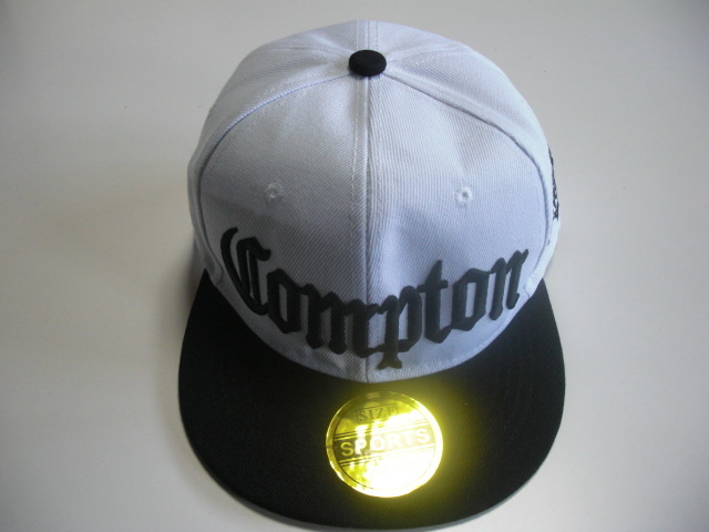 ギャングスタイル「Compton」刺しゅうキャップ・ローライダー・HIPHOP・チカーノ・メキシカン・送料￥350_画像1