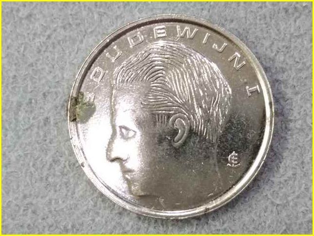 【ベルギー 1フラン 硬貨/1989年】 1F/BELGIQUE/旧硬貨/コイン/古銭/ヨーロッパ_画像3
