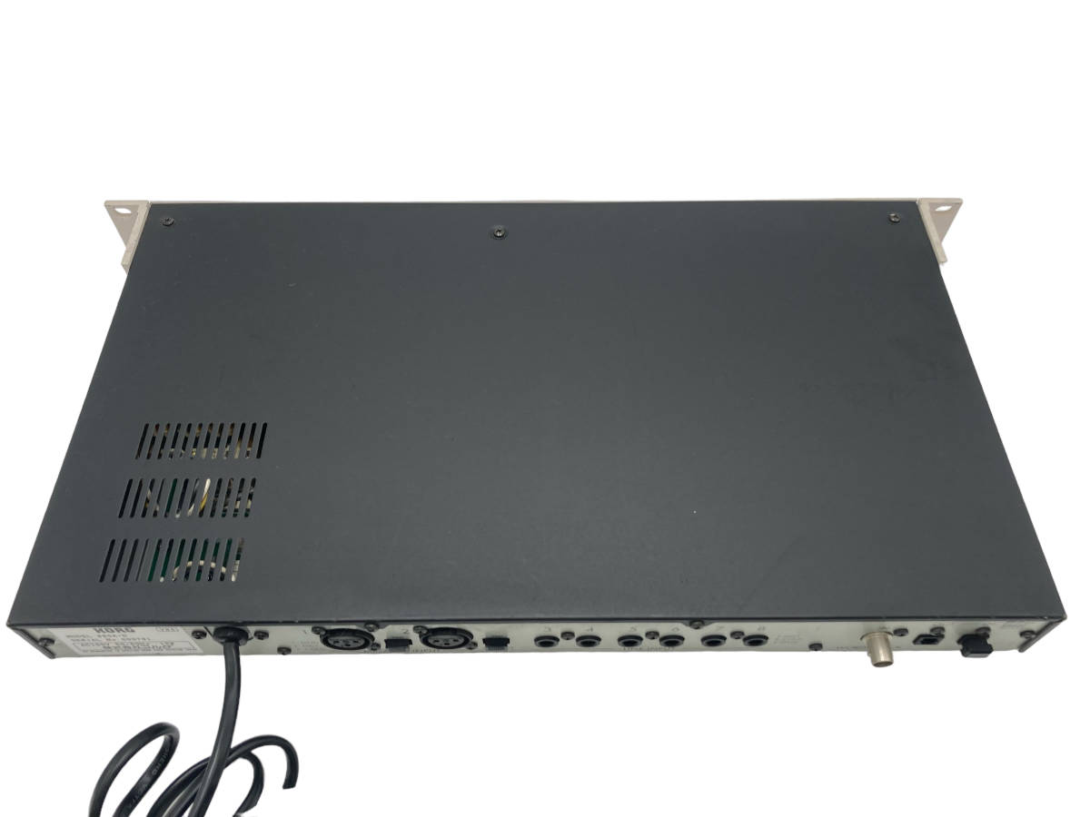 【通電確認済み】現状品 KORG コルグ 880A/D SoundLink DRS ADAT A/Dコンバーター 希少品 音響機材_画像8