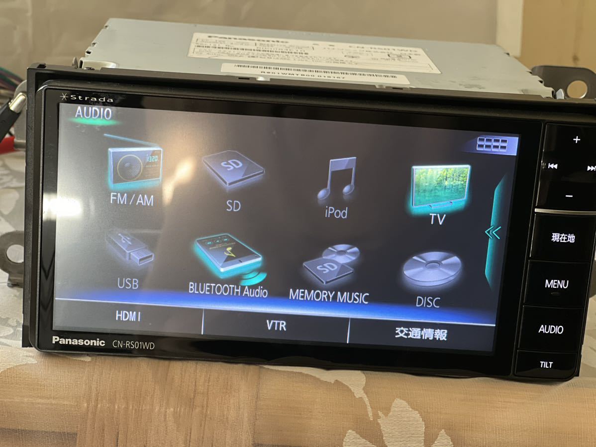 Panasonic ストラーダ　Bluetooth カーナビ　CN-RS01WD_画像3