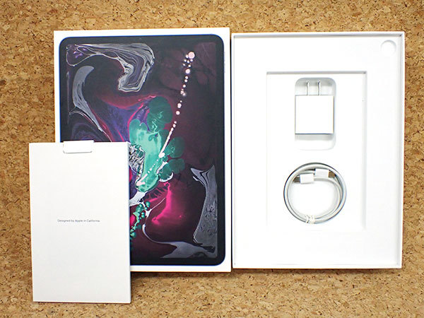 【中古 美品】国内版 SIMフリー iPad Pro 11インチ 第1世代 Cellular 256GB スペースグレイ MU102J/A 本体 付属完品(NMA319-4)_画像9