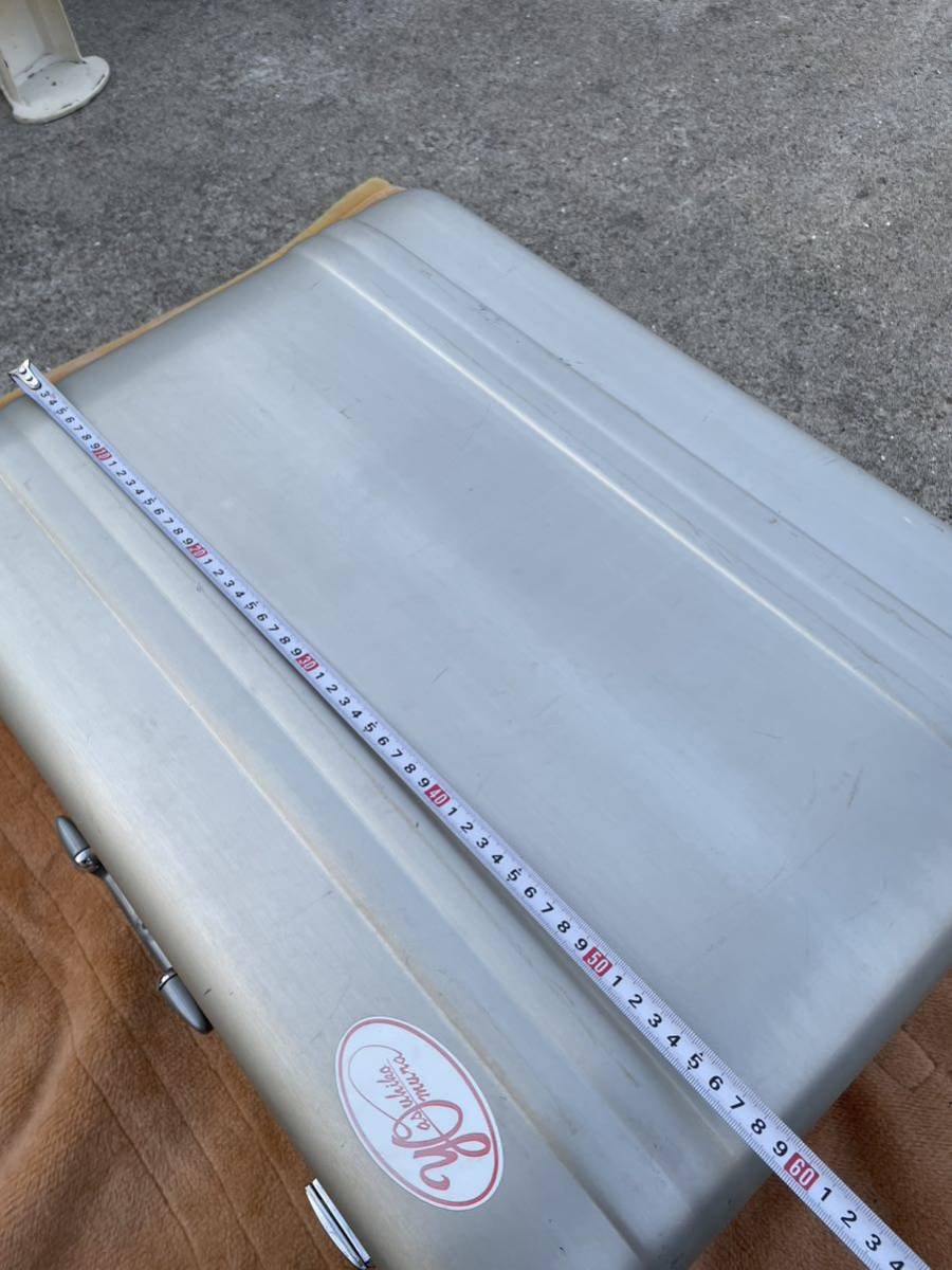  rare ZERO HALLIBURTON Zero Halliburton Vintage aluminium suitcase attache case trunk that time thing present condition selling out 