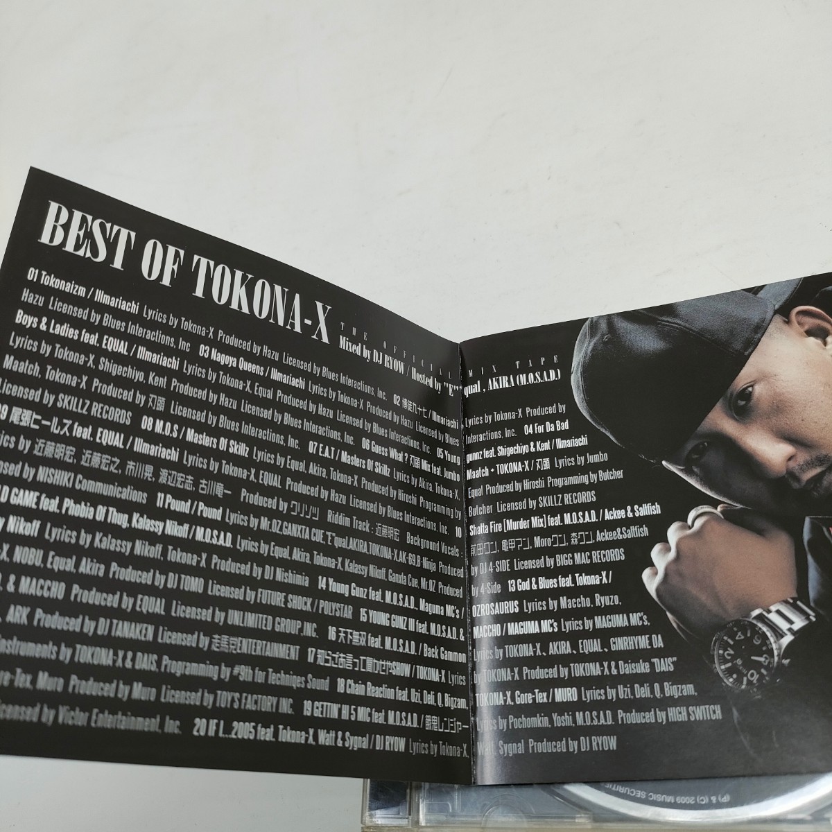 CD BEST OF TOKONA-X mixed by DJ RYOW 即決　送料込み　傷多数