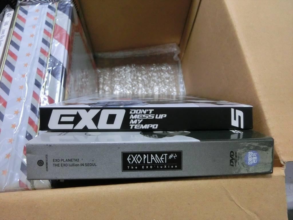 T【3せ-00】【80サイズ】▲未検品/EXO CD DVD類 まとめてセット/エクソ 韓国 K-POP/※傷汚れあり_画像4