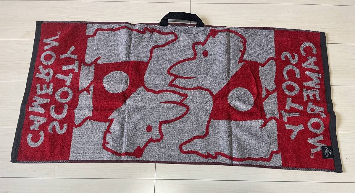  Scotty Cameron Japan собака Golf полотенце сумка полотенце красный × серый Япония ограничение 