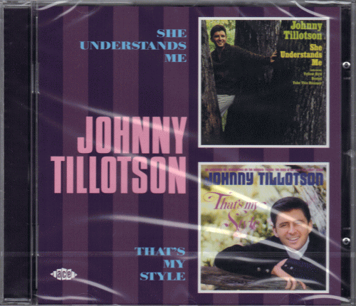 【新品/輸入盤CD】JOHNNY TILLOTSON/She Understands Me & That's My Style_画像1