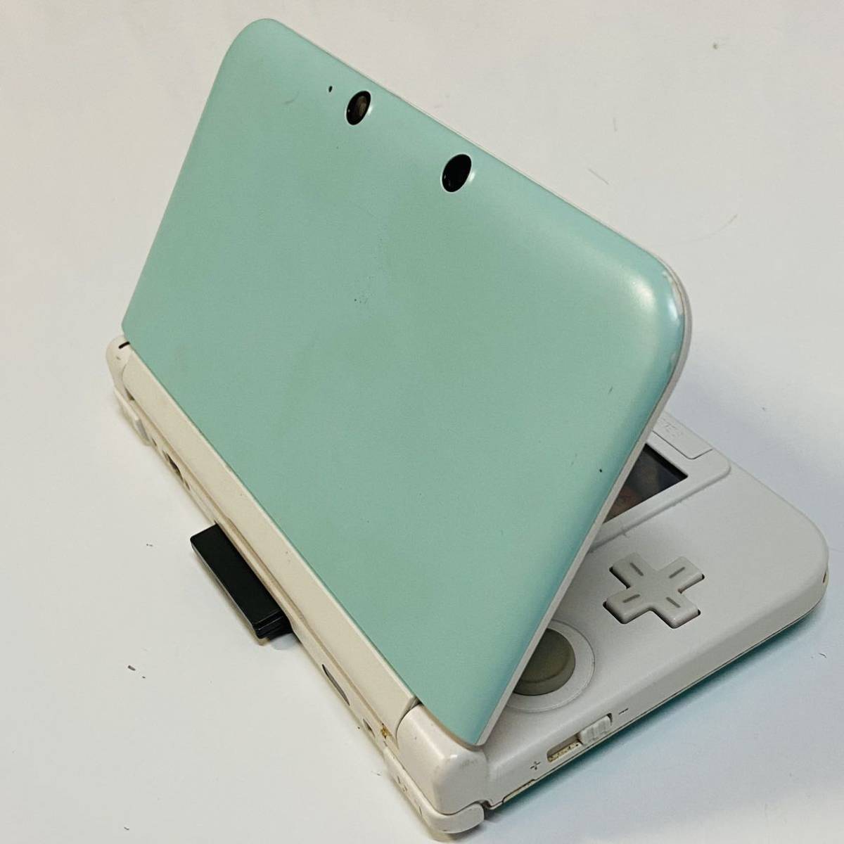  3DSLL ニンテンドー3DS LL ミント ホワイト 動作品 状態良好 本体 タッチペン Nintendo 3DS ニンテンドー 任天堂 動作確認済_画像10