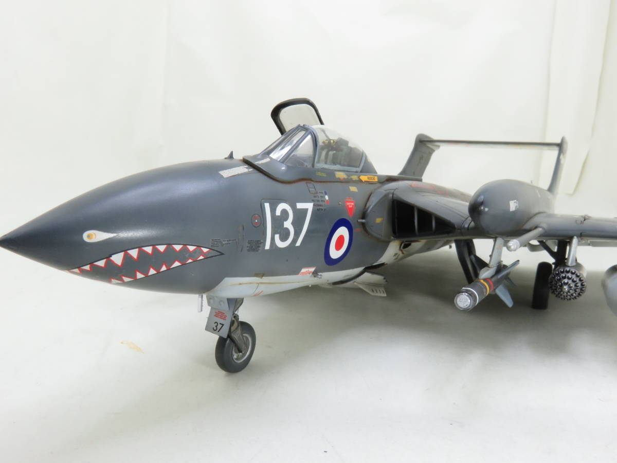 ◇◆ 完成品 1/48 エアフィックス ◆◇ デ・ハビランド DH.110 シービクセン FAW.2_画像2