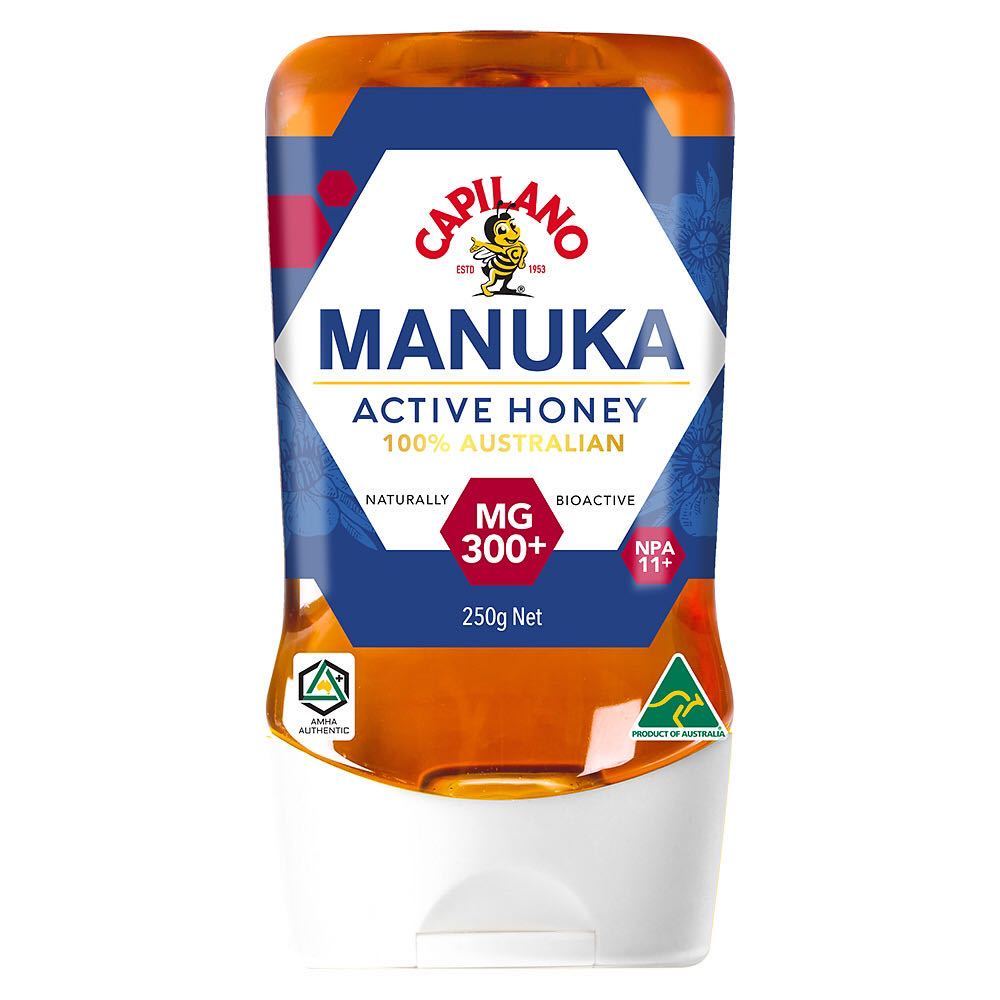 * CAPILANO Meiji магазин магазин ka стойка no активный manka мед MG300+ 250g обратный . бутылка Австралия Manuka honey пчела меласса пчела mitsu антибактериальный 