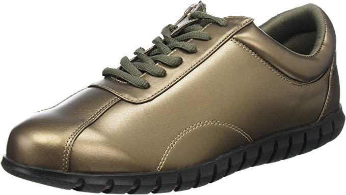  new goods unused goods lady's walking shoes move sole bronze M①