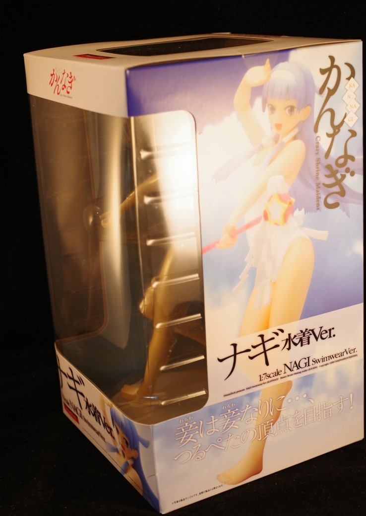 【未開封　難あり】wave　かんなぎ ナギ 水着Ver. 1/7 PVC塗装済完成品_画像4