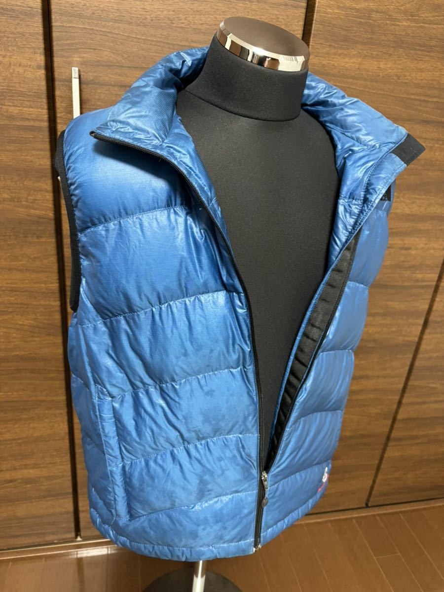 THE NORTH FACE(ザ・ノースフェイス） ACONCAGUA VEST（アコンカグアベスト）ND18804 L ブルー 極暖ダウンベスト SUMMIT SERIES レア _画像9