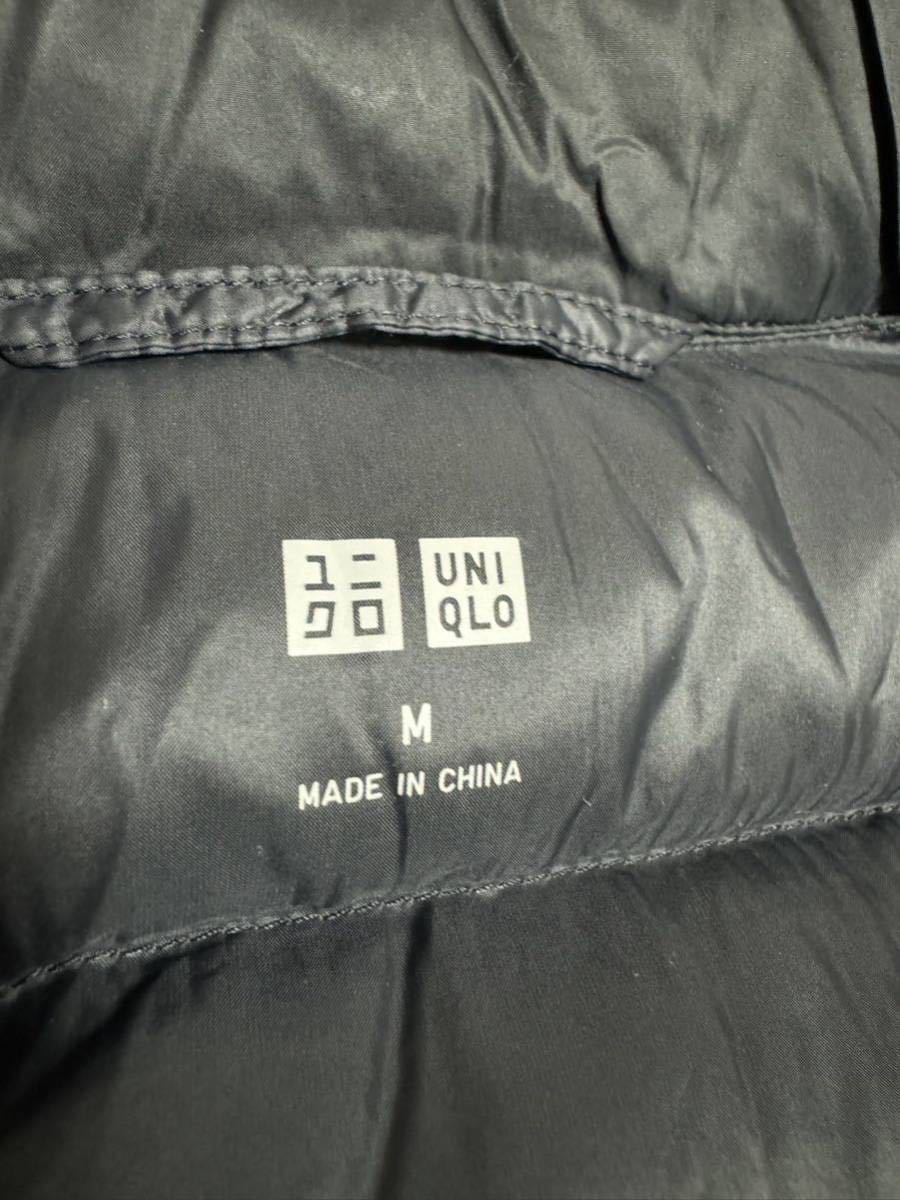 UNIQLO（ユニクロ） ウルトラライトダウンロングコート メンズM ブラック 極暖ロングコートタイプ 人気デザイン！_画像3