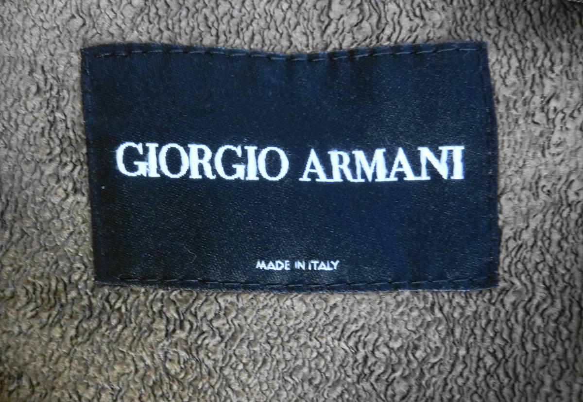 GIORGIO ARMANI Giaccone uomo ジョルジオ アルマーニ ジャンパー サイズ52(XL)_画像9