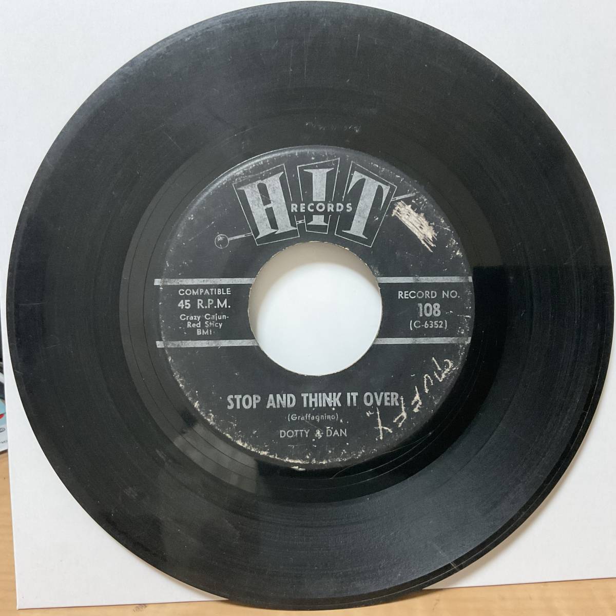 【EP 7インチ レコード】Connie Dee - Navy Blue / Dotty & Dan - Stop And Think It Over 50s60s 視聴_画像2