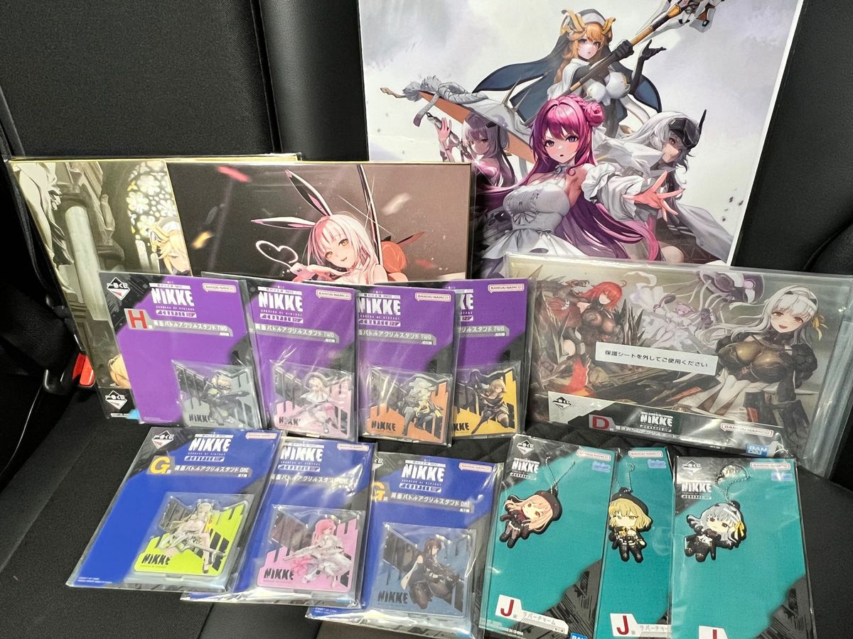 新品未開封】勝利の女神 NIKKE メガニケ ニケ 一番くじ D・E・F 新品未開封】勝利の女神 NIKKE メガニケ ニケ 一番くじ D・E・F